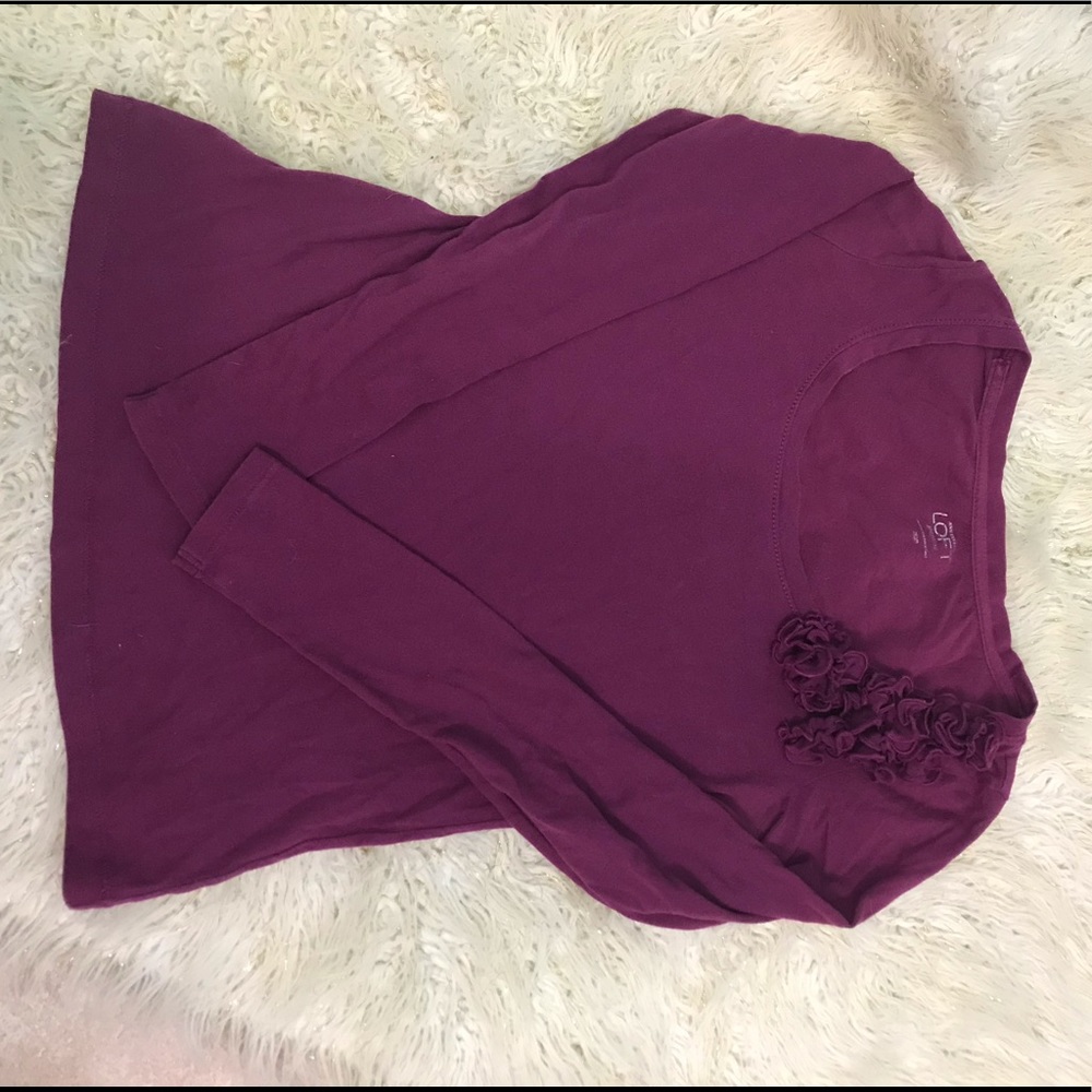 The loft Petite cotton shirt